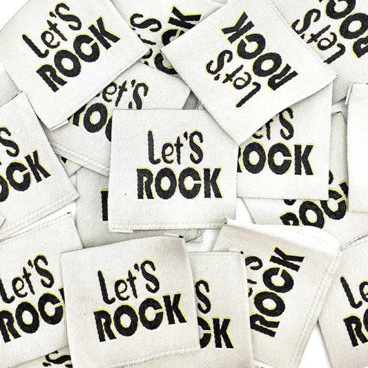 Etiquette Home Couture - Tricot - Crochet - Etiquettes originales et créatives - Let's Rock