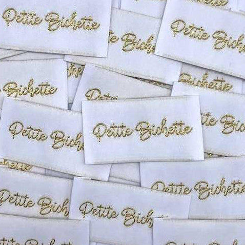 Etiquette Home Couture - Tricot - Crochet - Etiquettes originales et créatives - Petite Bichette