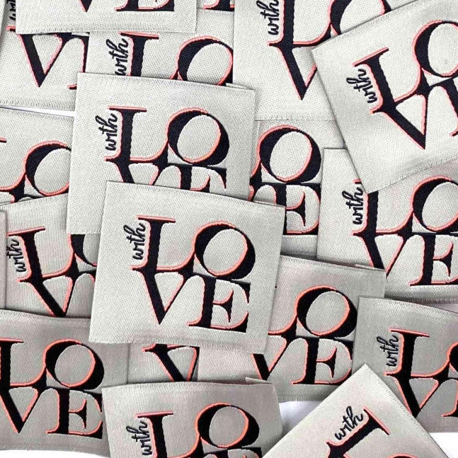 Etiquette Home Couture - Tricot - Crochet - Etiquettes originales et créatives - With Love Etiquette Home Couture - Tricot - Crochet - Etiquettes originales et créatives - With Love