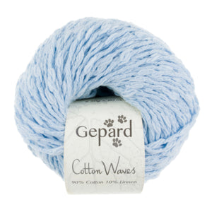 Gepard Garn CottonWaves - 715 - Boat Blue Gepard Garn CottonWaves - 715 - Boat Blue