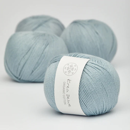 Krea Deluxe Organic Cotton - 25 - Dusty Light Blue