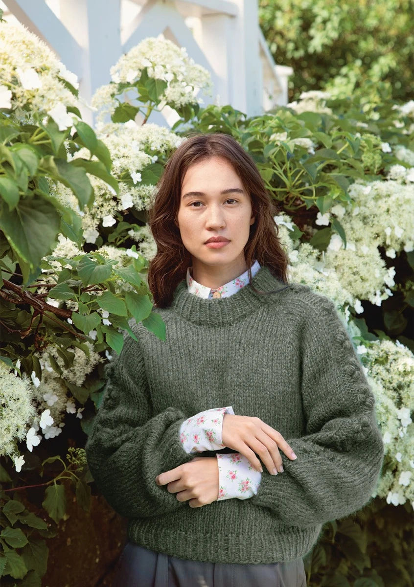 Sandnes Garn Catalogue Tricot 2109 - Fleur Sweater Sandnes Garn Catalogue Tricot 2109 - Fleur Sweater
