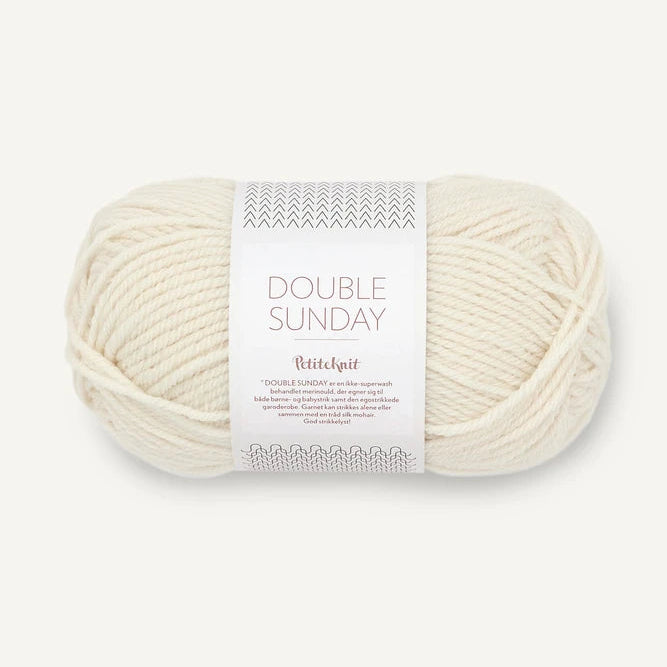 Sandnes Garn Double Sunday - 1012 - Whipped Cream Sandnes Garn Double Sunday - 1012 - Whipped Cream