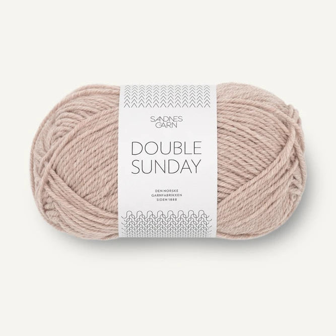 Sandnes Garn Double Sunday - 2650 - Mottled Beige