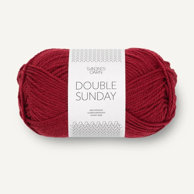 Sandnes Garn Double Sunday - 4236 - Deep Red