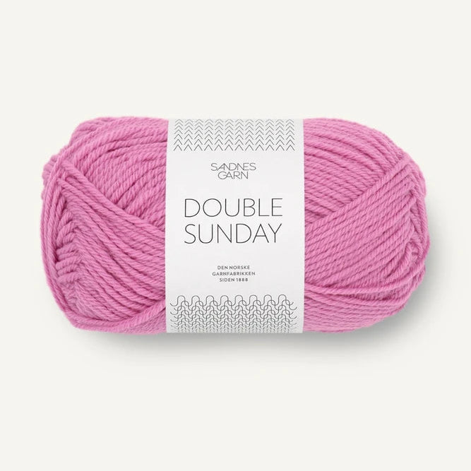 Sandnes Garn Double Sunday - 4626 - Shocking Pink Sandnes Garn Double Sunday - 4626 - Shocking Pink