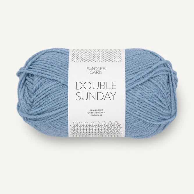 Sandnes Garn Double Sunday - 6032 - Hortensia Blue Sandnes Garn Double Sunday - 6032 - Hortensia Blue