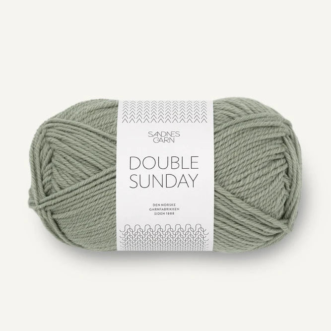Sandnes Garn Double Sunday - 8521 - Dusty Light Green