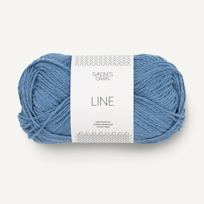 Sandnes Garn Line - 6044 - Regatta Blue Sandnes Garn Line - 6044 - Regatta Blue