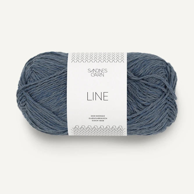 Sandnes Garn Line - 6061 - Grey Blue Sandnes Garn Line - 6061 - Grey Blue