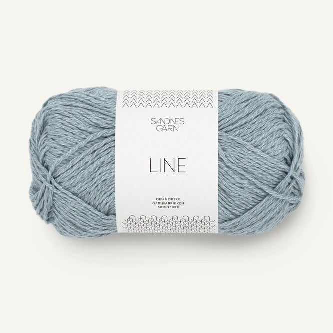 Sandnes Garn Line - 6531 - Ice Blue Sandnes Garn Line - 6531 - Ice Blue