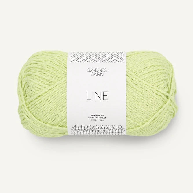 Sandnes Garn Line - 9312 - Bright Lime Sandnes Garn Line - 9312 - Bright Lime
