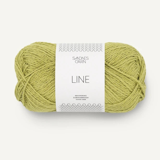 Sandnes Garn Line - 9825 - Sunny Lime Sandnes Garn Line - 9825 - Sunny Lime