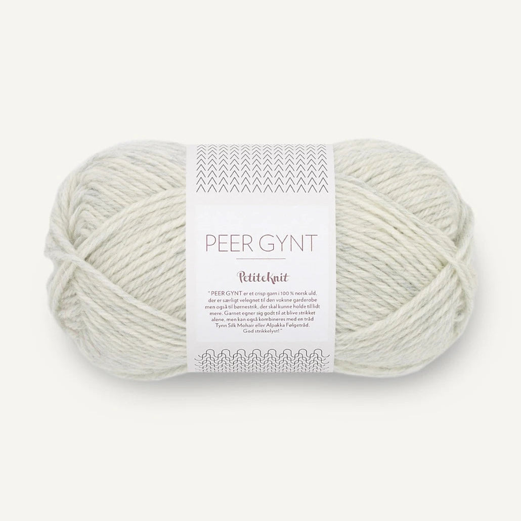 Sandnes Garn Peer Gynt - 1021 - Light Mottled Grey Sandnes Garn Peer Gynt - 1021 - Light Mottled Grey