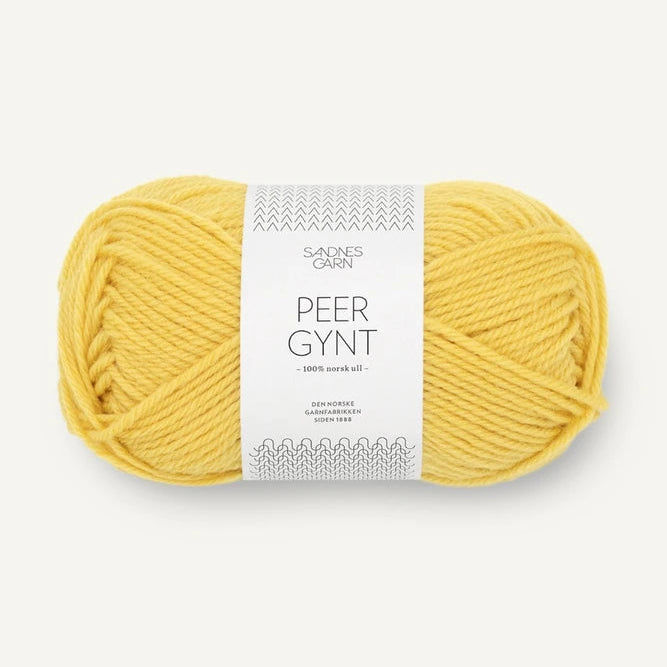 Sandnes Garn Peer Gynt - 2016 - Sun Yellow