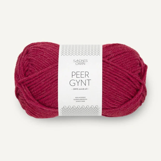 Sandnes Garn Peer Gynt - 4255 - Rumba Red