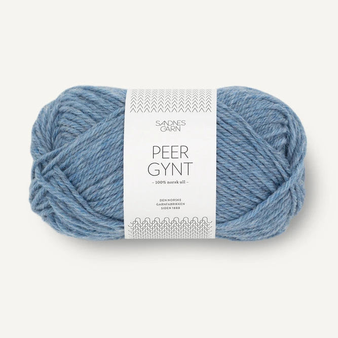 Sandnes Garn Peer Gynt - 6324 - Mottled Blue Sandnes Garn Peer Gynt - 6324 - Mottled Blue