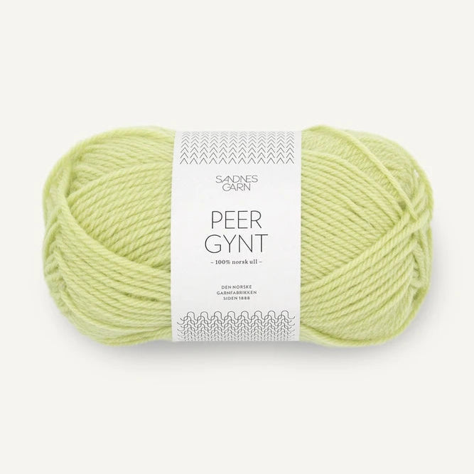 Sandnes Garn Peer Gynt - 9523 - Lime Punch Sandnes Garn Peer Gynt - 9523 - Lime Punch