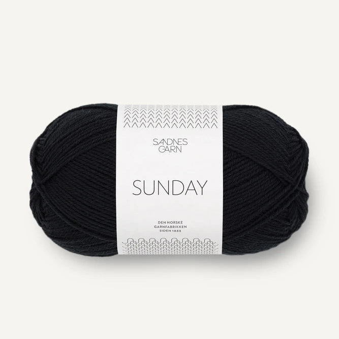 Sandnes Garn Sunday - 1099 - Black