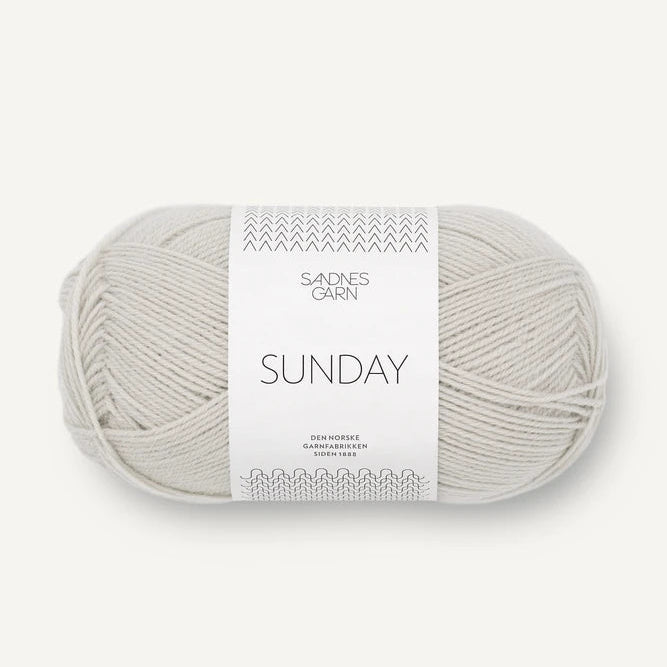 Sandnes Garn Sunday - 3820 - Pearly Grey