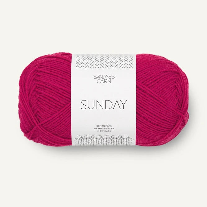 Sandnes Garn Sunday - 4600 - Jazzy Pink