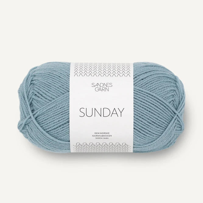 Sandnes Garn Sunday - 6501 - Ice Blue