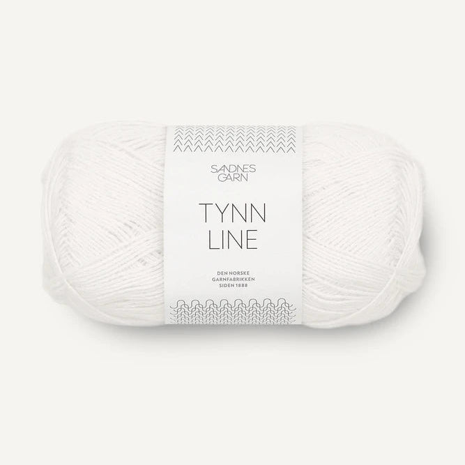 Sandnes Garn Tynn Line - 1002 - White