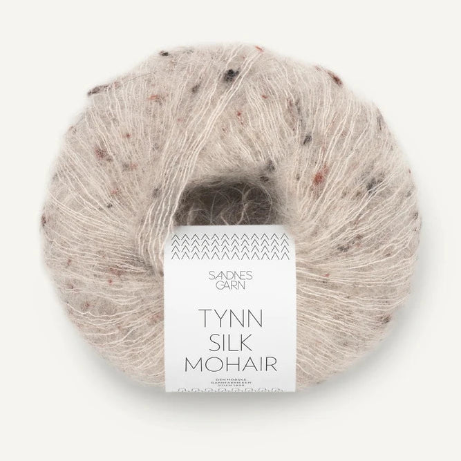 Sandnes Garn Tynn Silk Mohair - 2600 - Greige Tweed Sandnes Garn Tynn Silk Mohair - 2600 - Greige Tweed