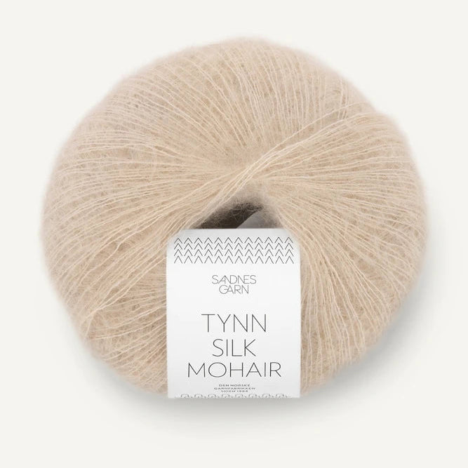 Sandnes Garn Tynn Silk Mohair - 2650 - Beige Melange Sandnes Garn Tynn Silk Mohair - 2650 - Beige Melange