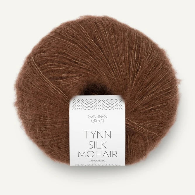 Sandnes Garn Tynn Silk Mohair - 3073 - Chocolate Sandnes Garn Tynn Silk Mohair - 3073 - Chocolate