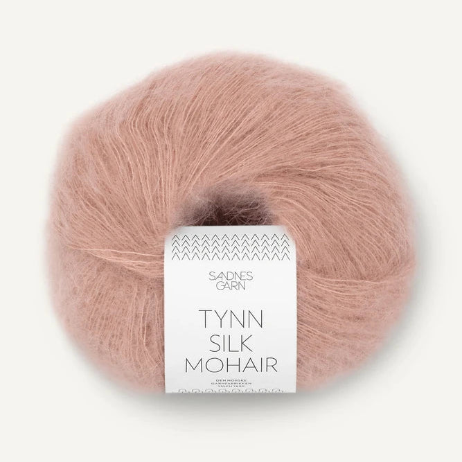 Sandnes Garn Tynn Silk Mohair - 3511 - Pudder Rosa Sandnes Garn Tynn Silk Mohair - 3511 - Pudder Rosa
