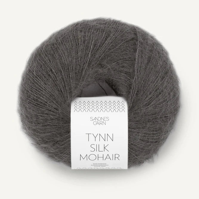 Sandnes Garn Tynn Silk Mohair - 3800 - Bristol Black Sandnes Garn Tynn Silk Mohair - 3800 - Bristol Black