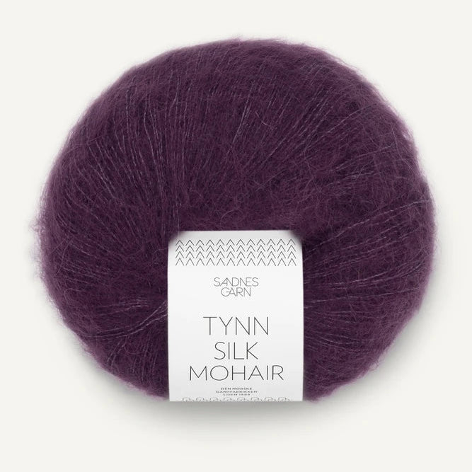Sandnes Garn Tynn Silk Mohair - 4672 - Blackberry Juice Sandnes Garn Tynn Silk Mohair - 4672 - Blackberry Juice