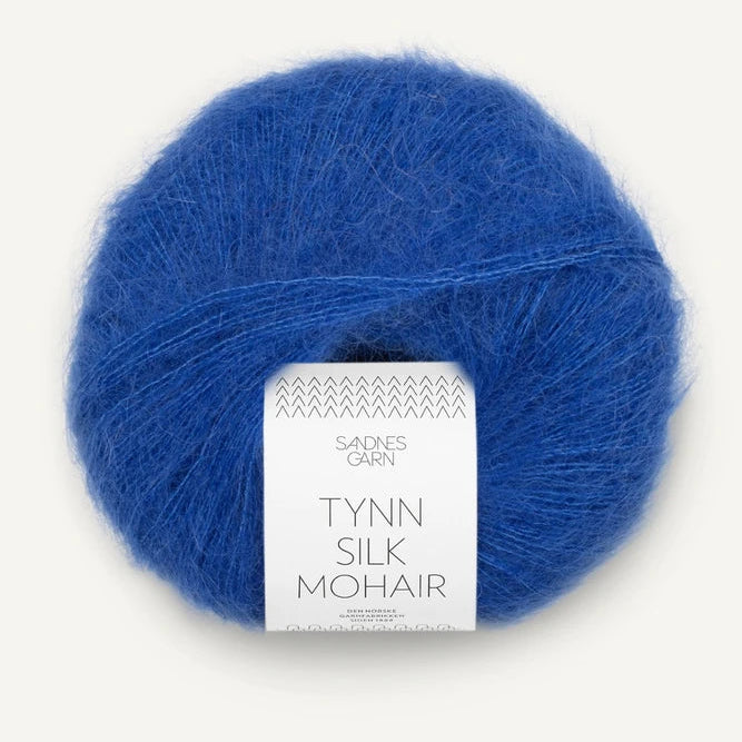 Sandnes Garn Tynn Silk Mohair - 5845 - Dazzling Blue Sandnes Garn Tynn Silk Mohair - 5845 - Dazzling Blue