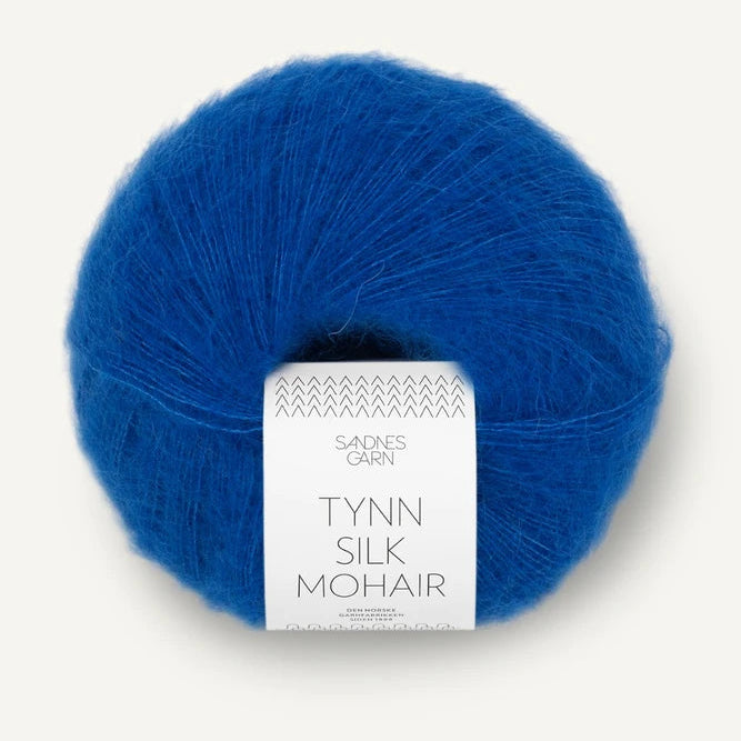 Sandnes Garn Tynn Silk Mohair - 6046 - Jolly Blue Sandnes Garn Tynn Silk Mohair - 6046 - Jolly Blue