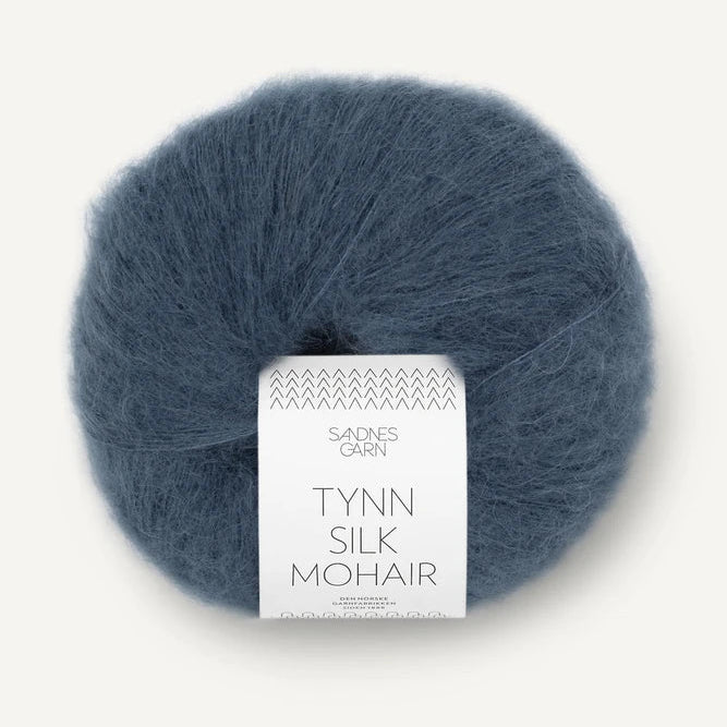 Sandnes Garn Tynn Silk Mohair - 6081 - Deep Blue Sandnes Garn Tynn Silk Mohair - 6081 - Deep Blue