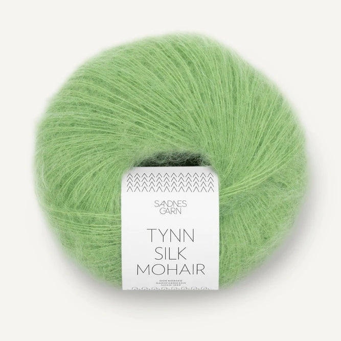 Sandnes Garn Tynn Silk Mohair - 8733 - Spring Green Sandnes Garn Tynn Silk Mohair - 8733 - Spring Green