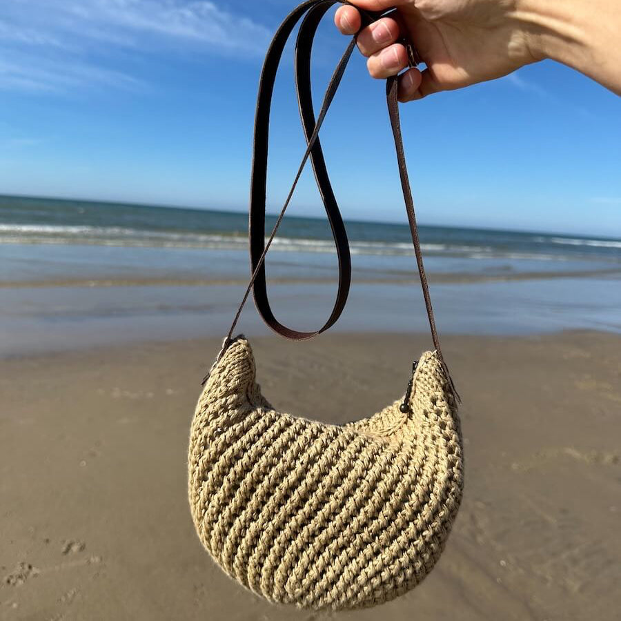 Sangle en cuir pour Florence Bag - PetiteKnit Sangle en cuir pour Florence Bag - PetiteKnit