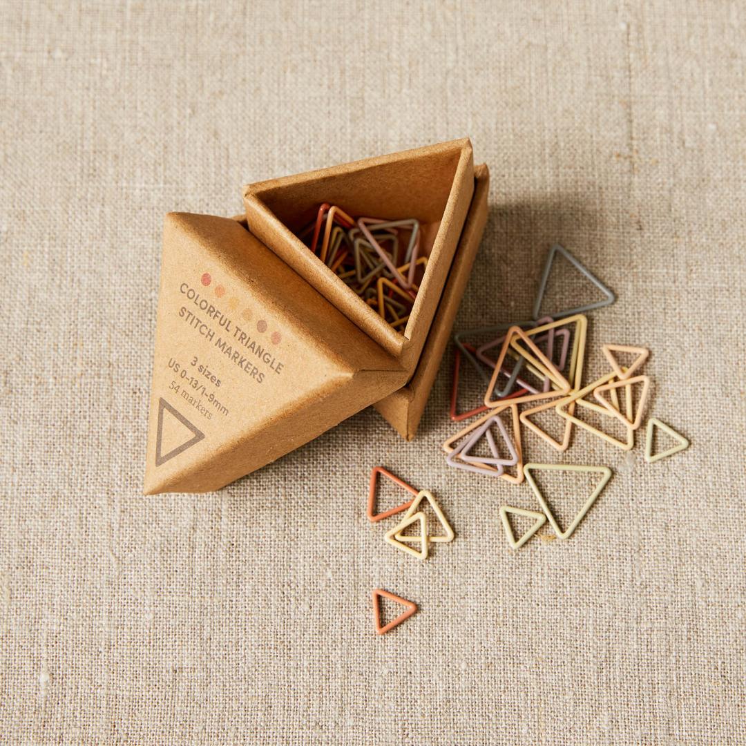 Marqueurs de mailles triangulaires Cocoknits Marqueurs de mailles triangulaires Cocoknits