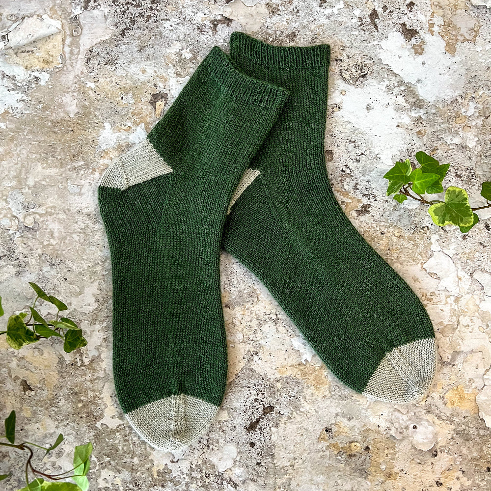 Patron Chaussettes Zéro Cerveau - Bicolores Patron Chaussettes Zéro Cerveau - Bicolores