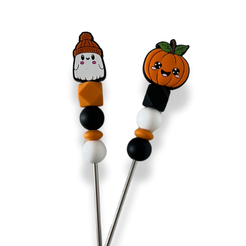 Sewing Stick - Stick de couture - Amigurumi au crochet - Fantôme & Citrouille
