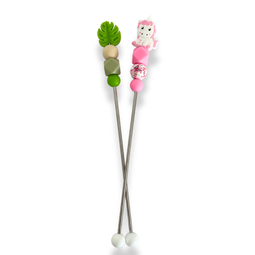 Licorne Fuschia - Sewing Stick - Stick de couture - Amigurumi au crochet