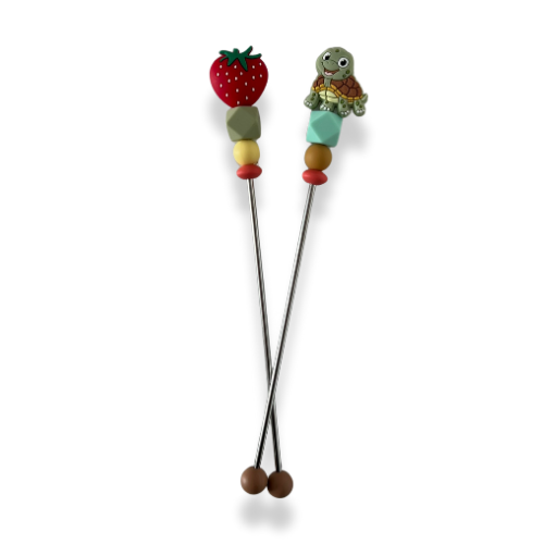Tortue Foncée - Sewing Stick - Stick de couture - Amigurumi au crochet