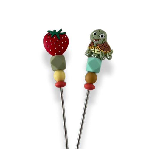 Tortue Foncée - Sewing Stick - Stick de couture - Amigurumi au crochet