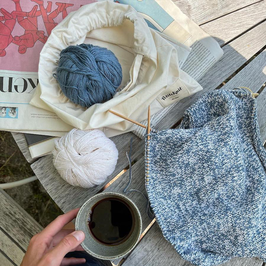 Sac à projets tricot PetiteKnit Sac à projets tricot PetiteKnit