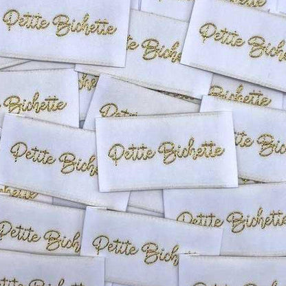 Etiquette Home Couture - Tricot - Crochet - Etiquettes originales et créatives - Petite Bichette