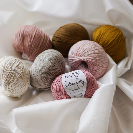Gepard Garn Cotton Baby Lino