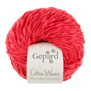 Gepard Garn CottonWaves - 325 - Red