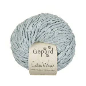 Gepard Garn - CottonWaves - 712 - Soft Ice Blue