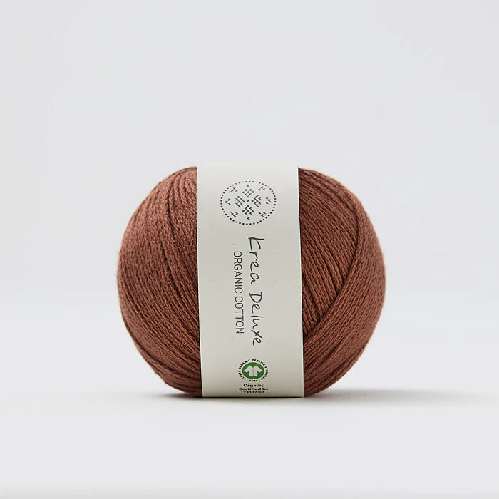 Krea Deluxe Organic Cotton - 61 - Dark Rust